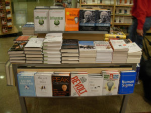 Business Books - Borders Bookstore at SeaTac Airport