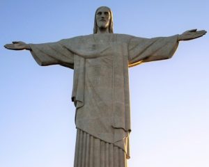 Christ statue in Rio de Janeiro.