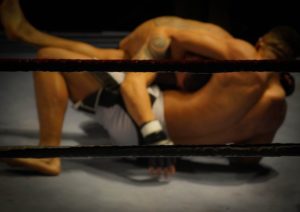 A wrestling match